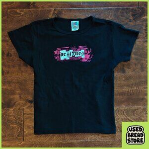 Vintage Deftones Lil Punk Ransom Note Band T-Shirt | Youth | Black | Rare | Y2K